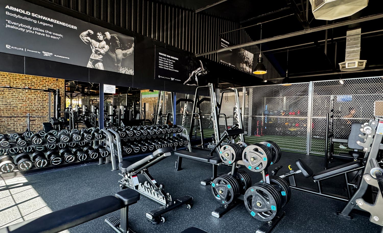 Fitlife Free Weights Area